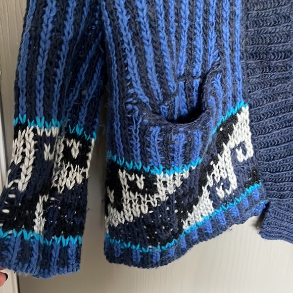 Free People Printed Cardigan Sweater S - Picture 3 of 5